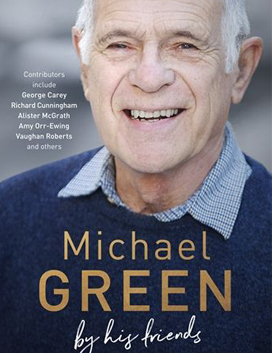 Michael Green's face on a book cover