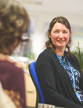 Staff in the UCCF office